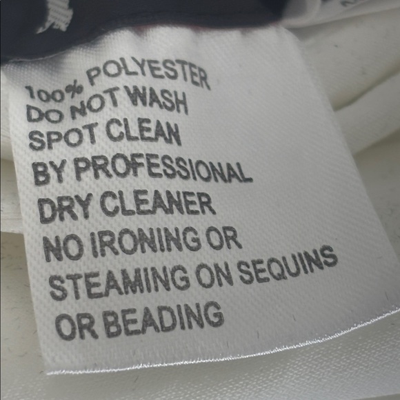 NWOT Mac Duggal Womens White Jeweled Long Sleeve Drop Shoulder Gown Size 0 - Picture 14 of 16